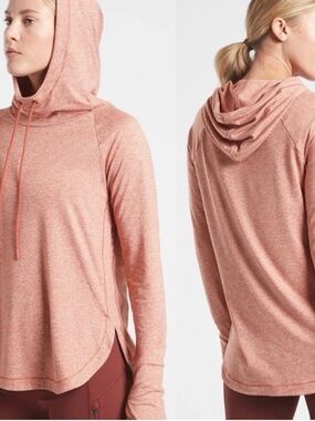 Athleta Uptempo Hoodie Sweatshirt SZ M